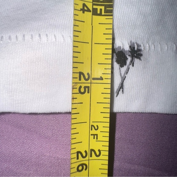 Rag & Bone White Tee with Black Palm Trees. Size fitted Large. EUC - Picture 2 of 9